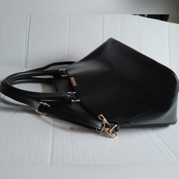 Aldo Womens Black Handbag With Shoulder Strap - Picture 7 of 15